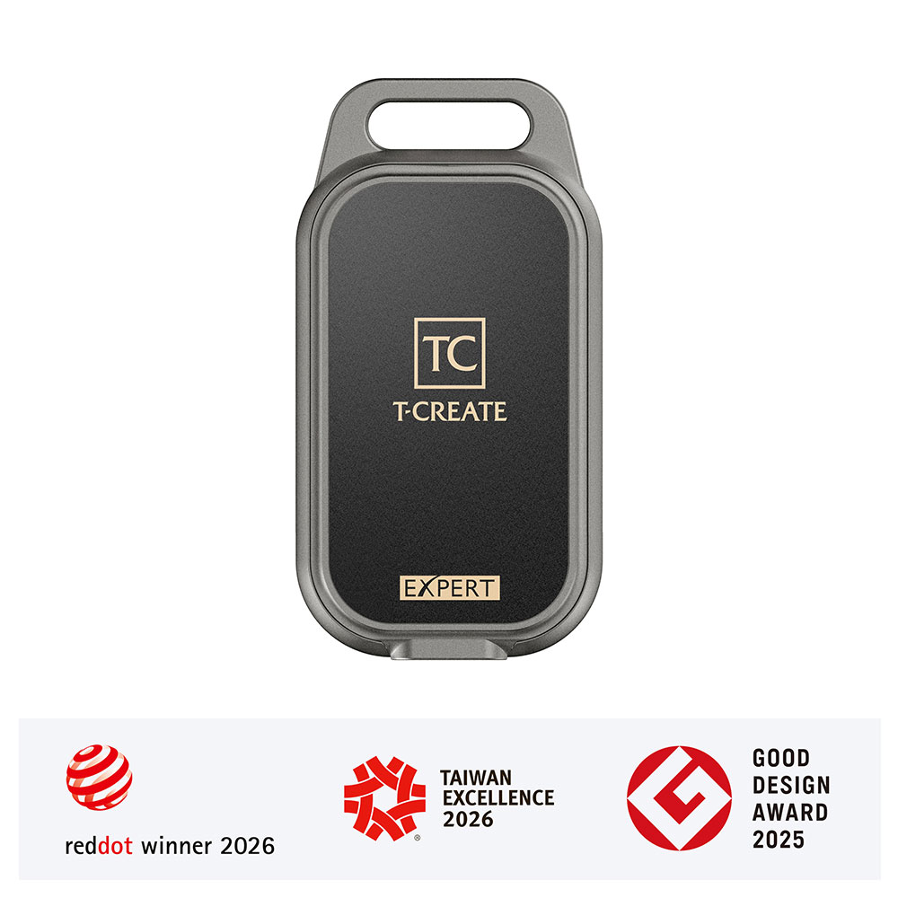 EXPERT P34F Find My External SSD Silver Grey