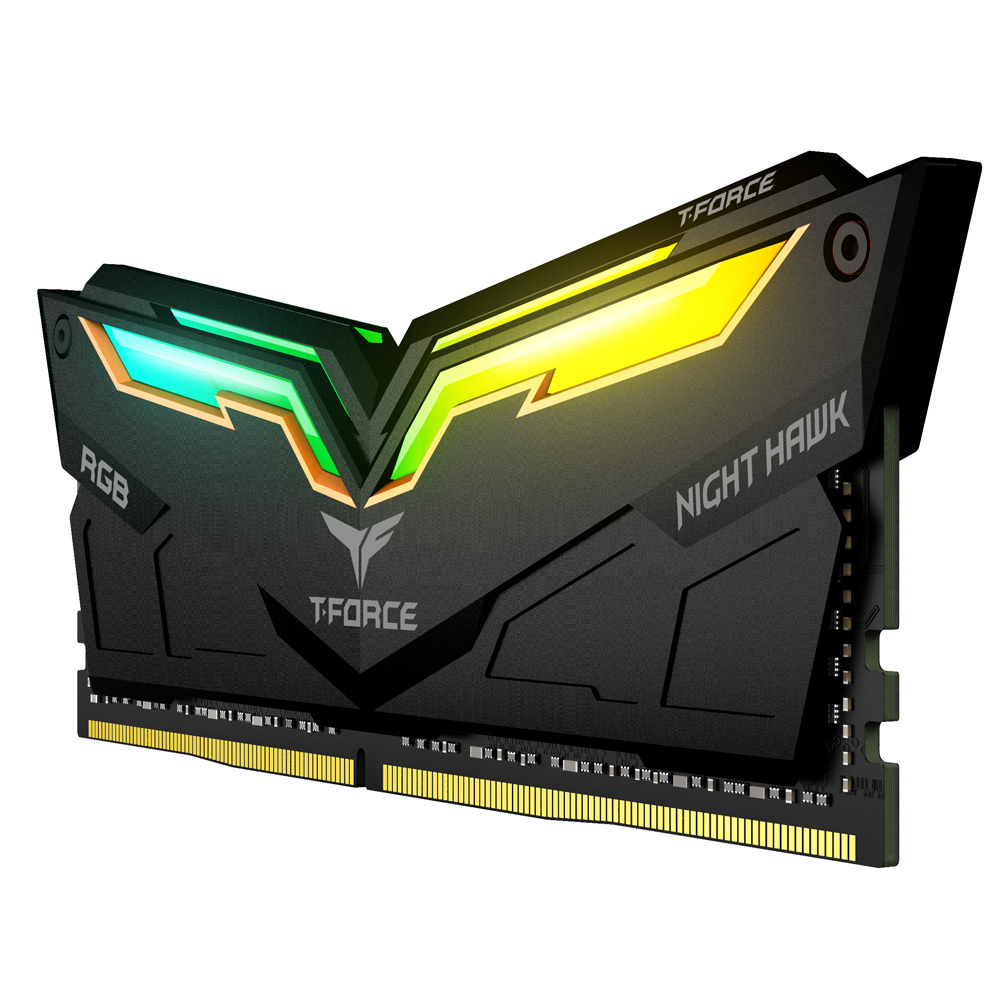 NIGHT HAWK RGB DDR4 DESKTOP MEMORY Gen1 BLACK