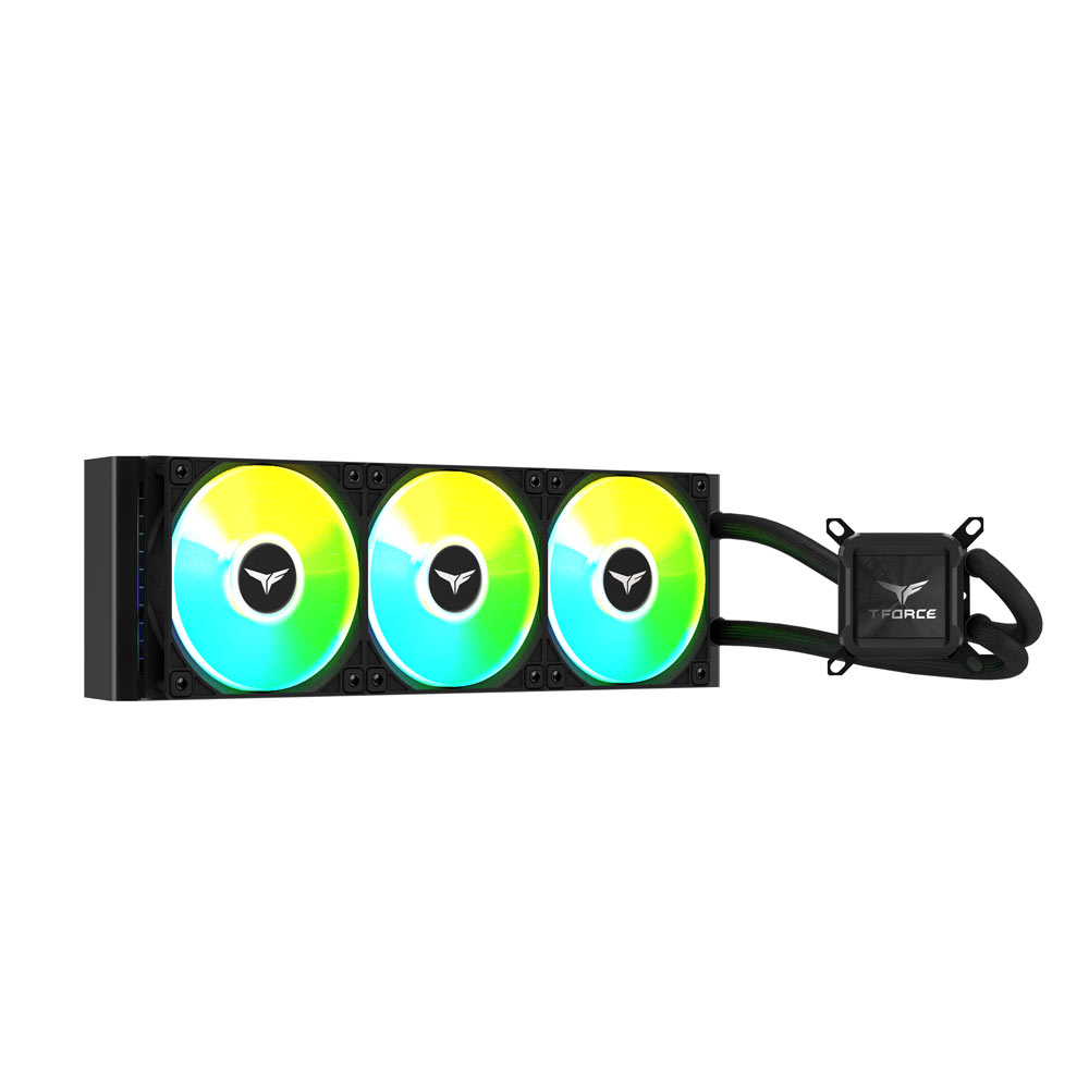SIREN DP360 ARGB AIO CPU Cooler Black (With LCD Display Module)