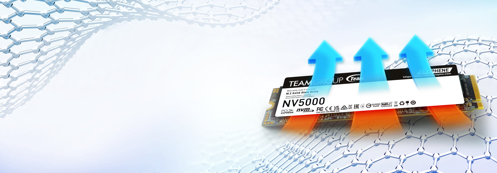 Patented Graphene Cooling Technology for Stable Performances