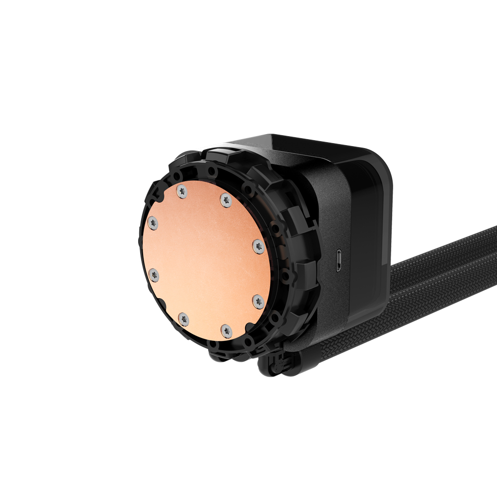 SIREN GA360 All-in-One ARGB CPU Liquid Cooler Black