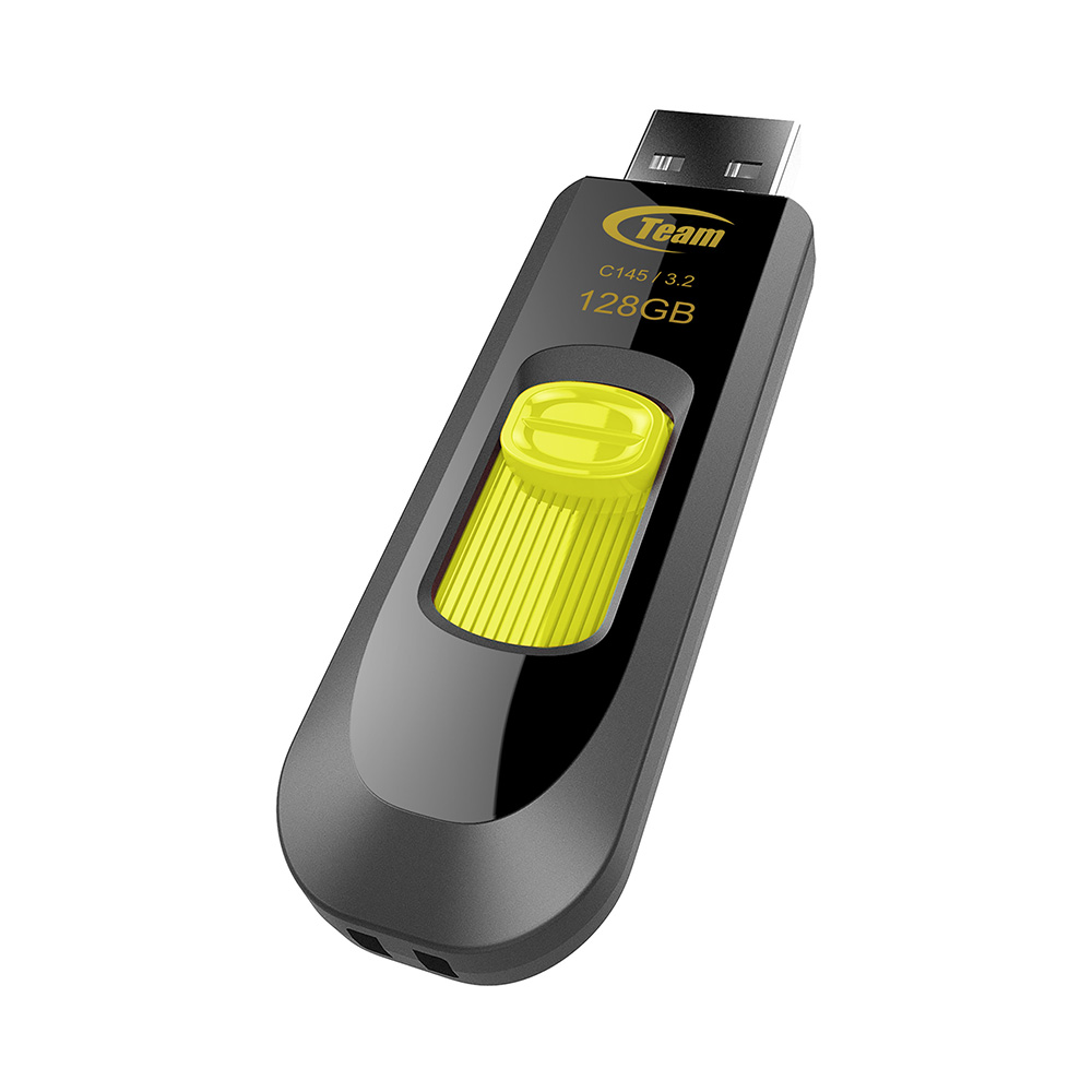 C145 USB 3.2 Gen1 FLASH DRIVE YELLOW