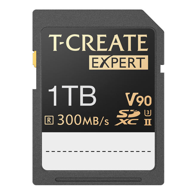 EXPERT SDXC UHS-II U3 V90 Memory Card 1TB