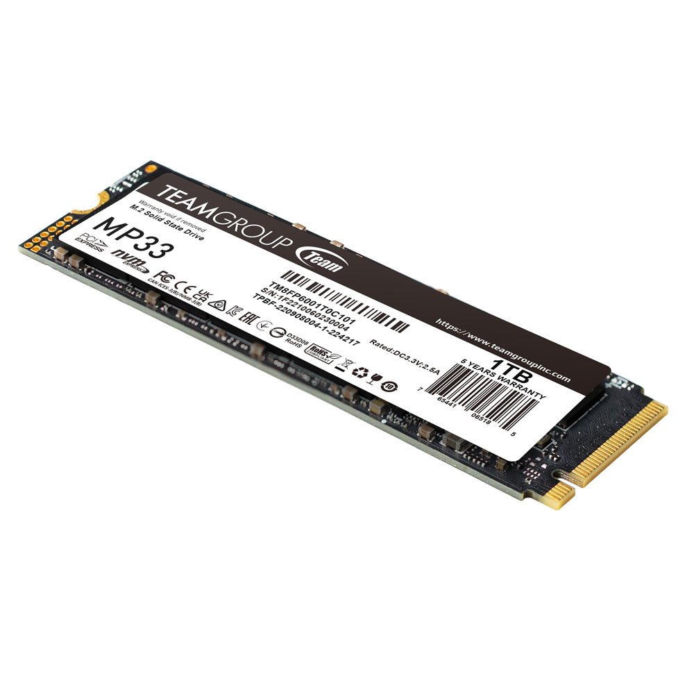 MP33 M.2 PCIe SSD
