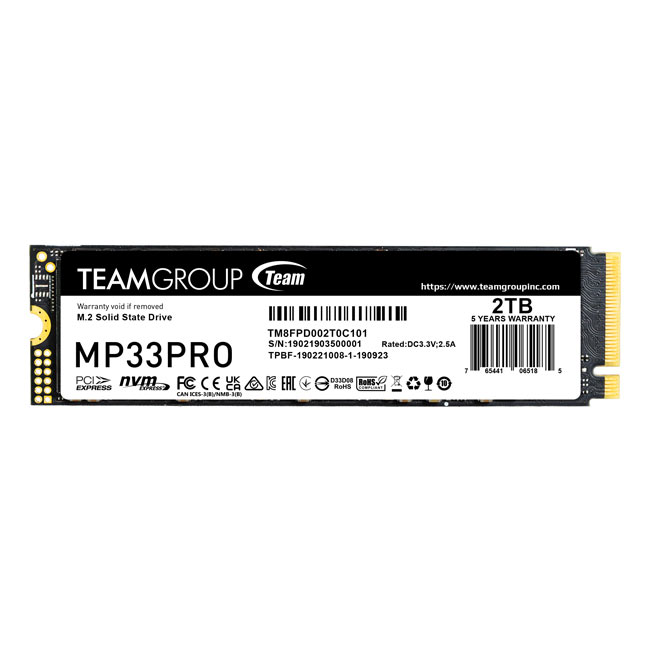MP33 PRO M.2 PCIe SSD