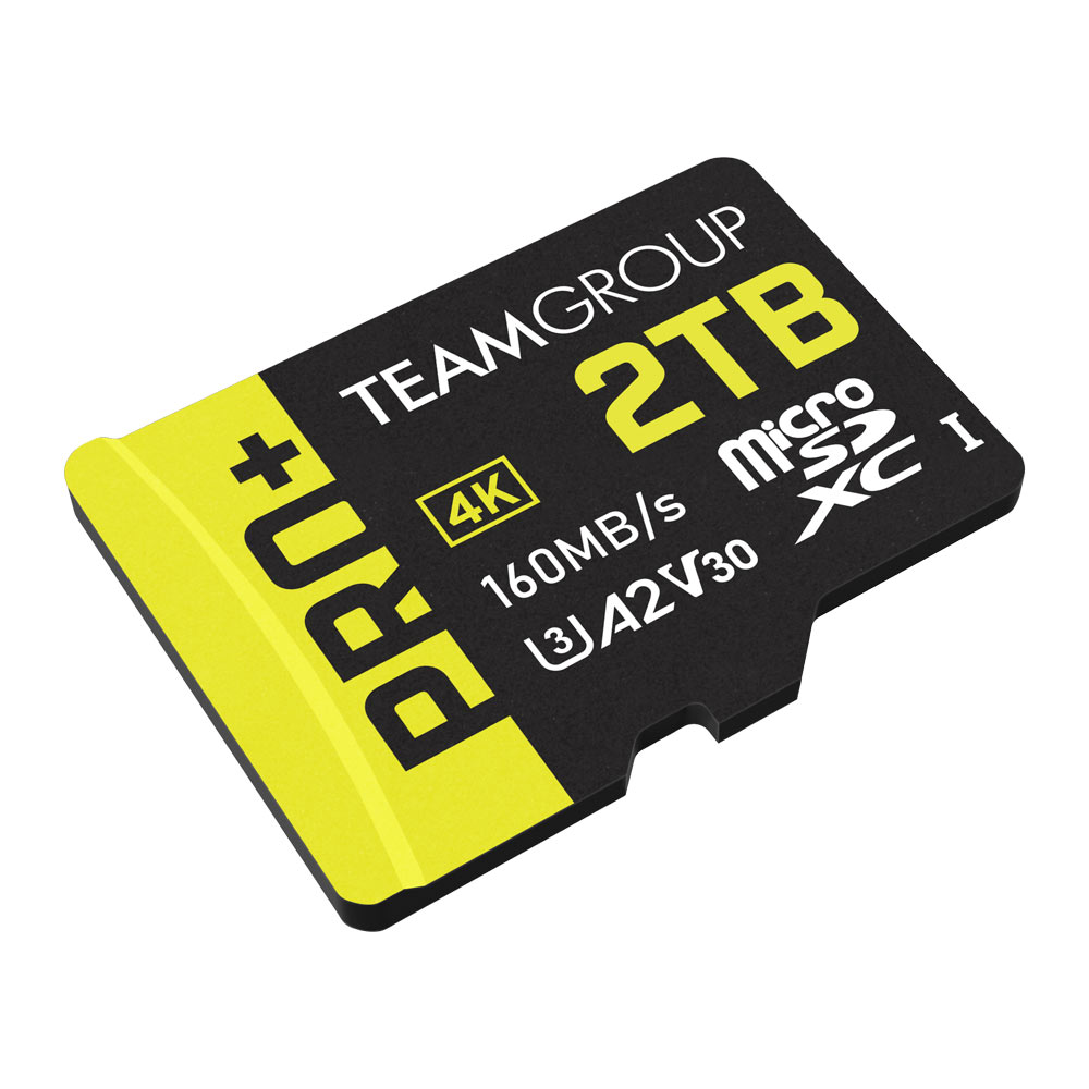 PRO+ Micro SDXC UHS-I U3 A2 V30 Memory Card