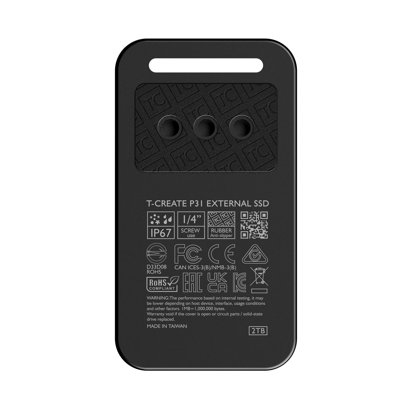 P31 External SSD Black