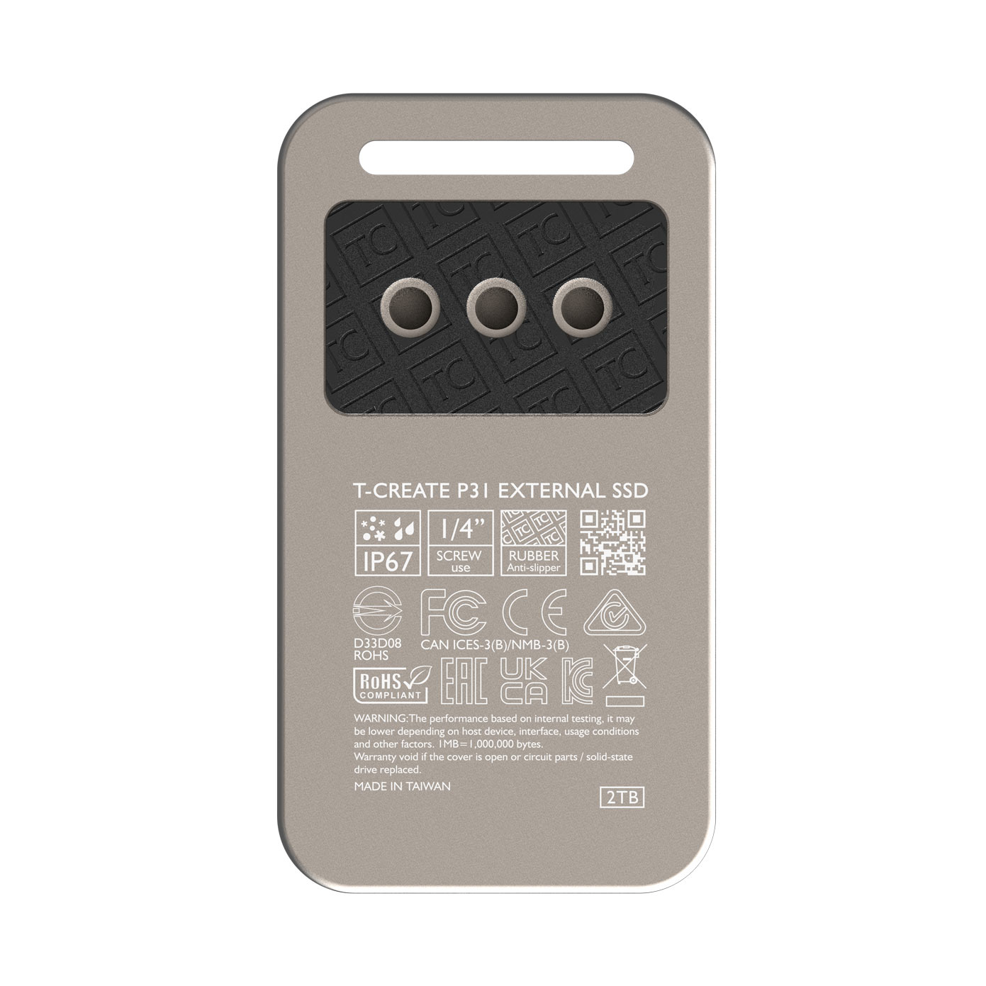 P31 External SSD Titanium