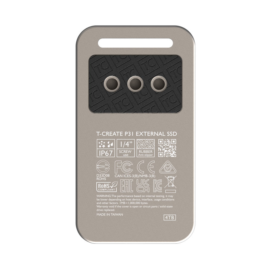 P31 External SSD Titanium