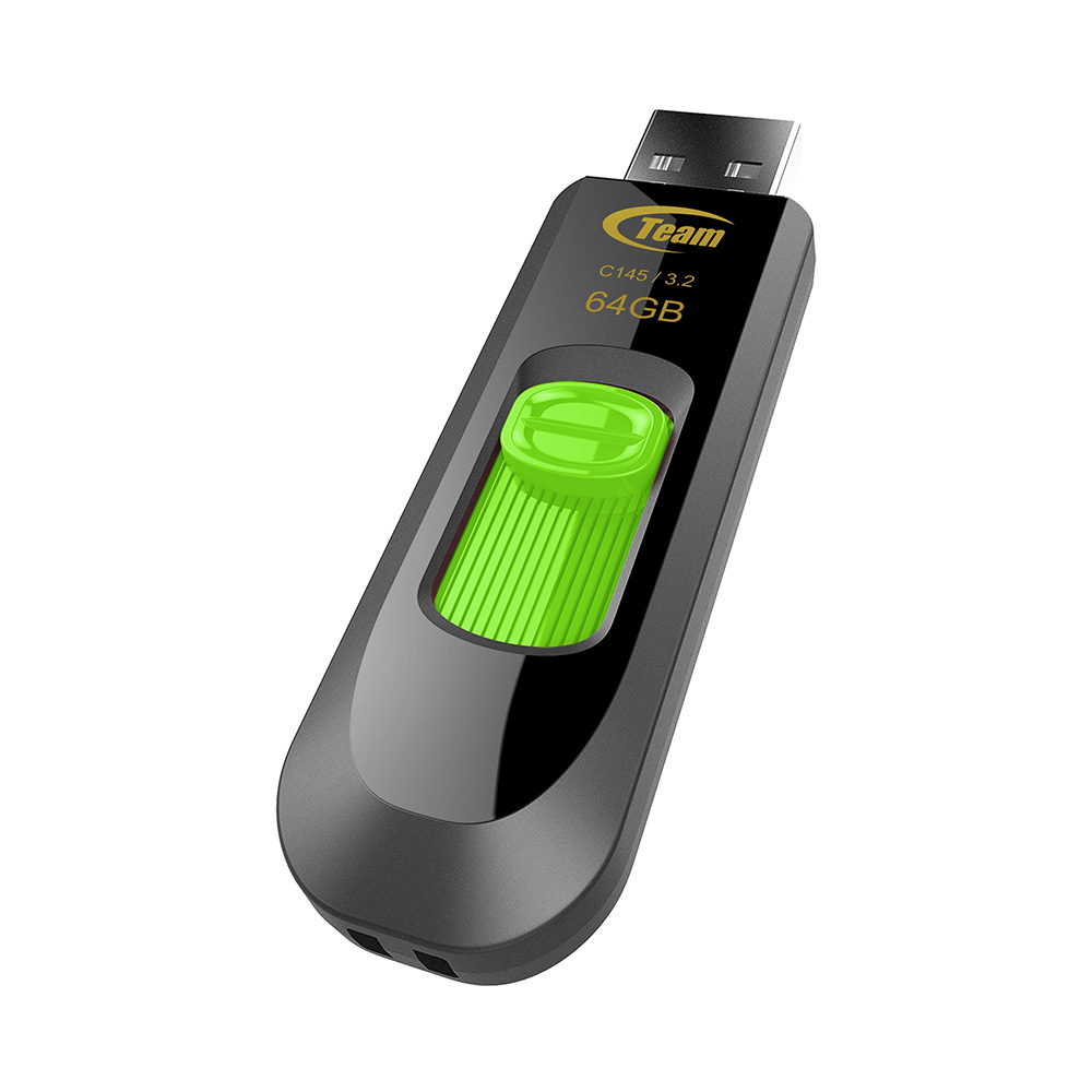 C145 USB 3.2 Gen1 FLASH DRIVE GREEN