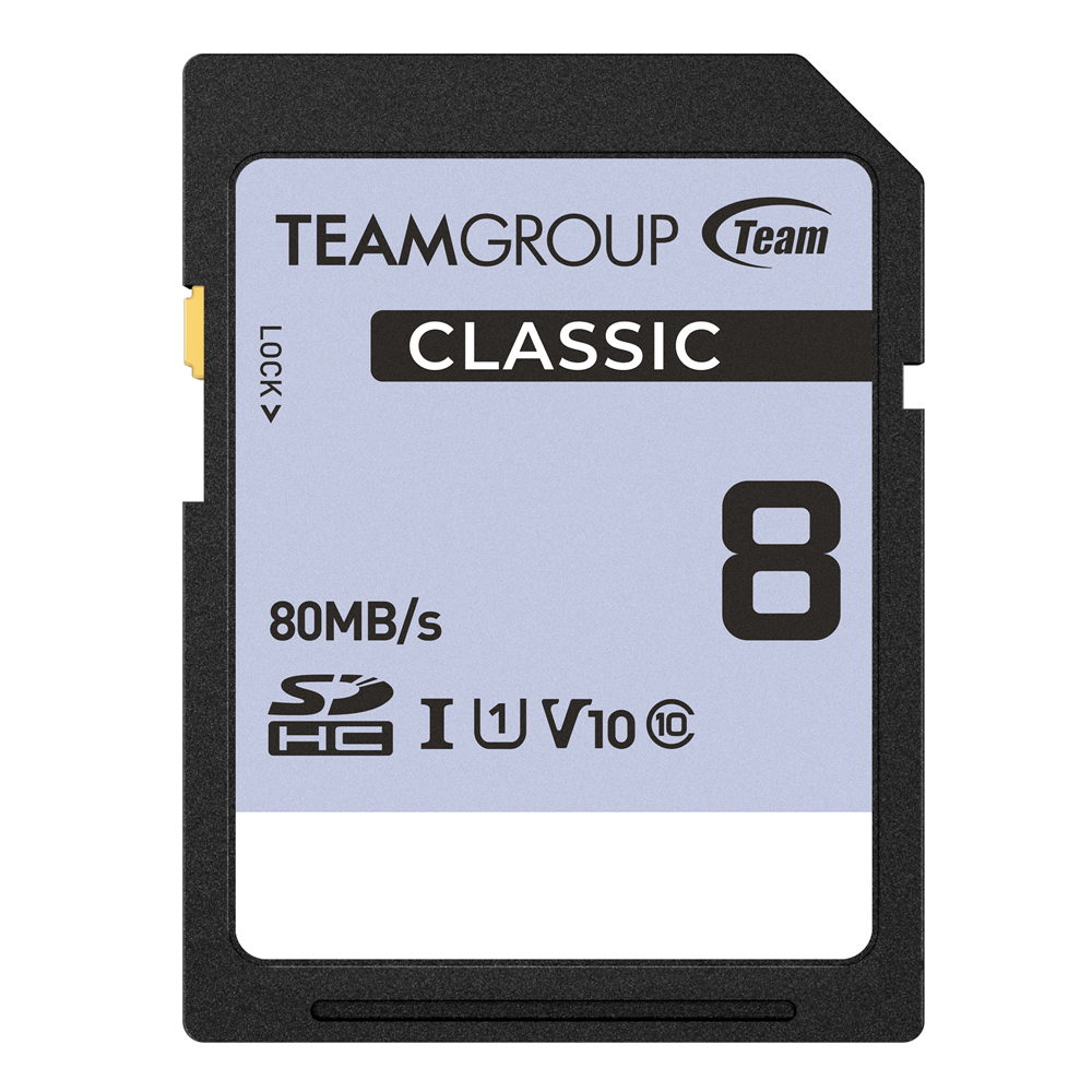 CLASSIC SDHC UHS-I U1 V10 Memory Card