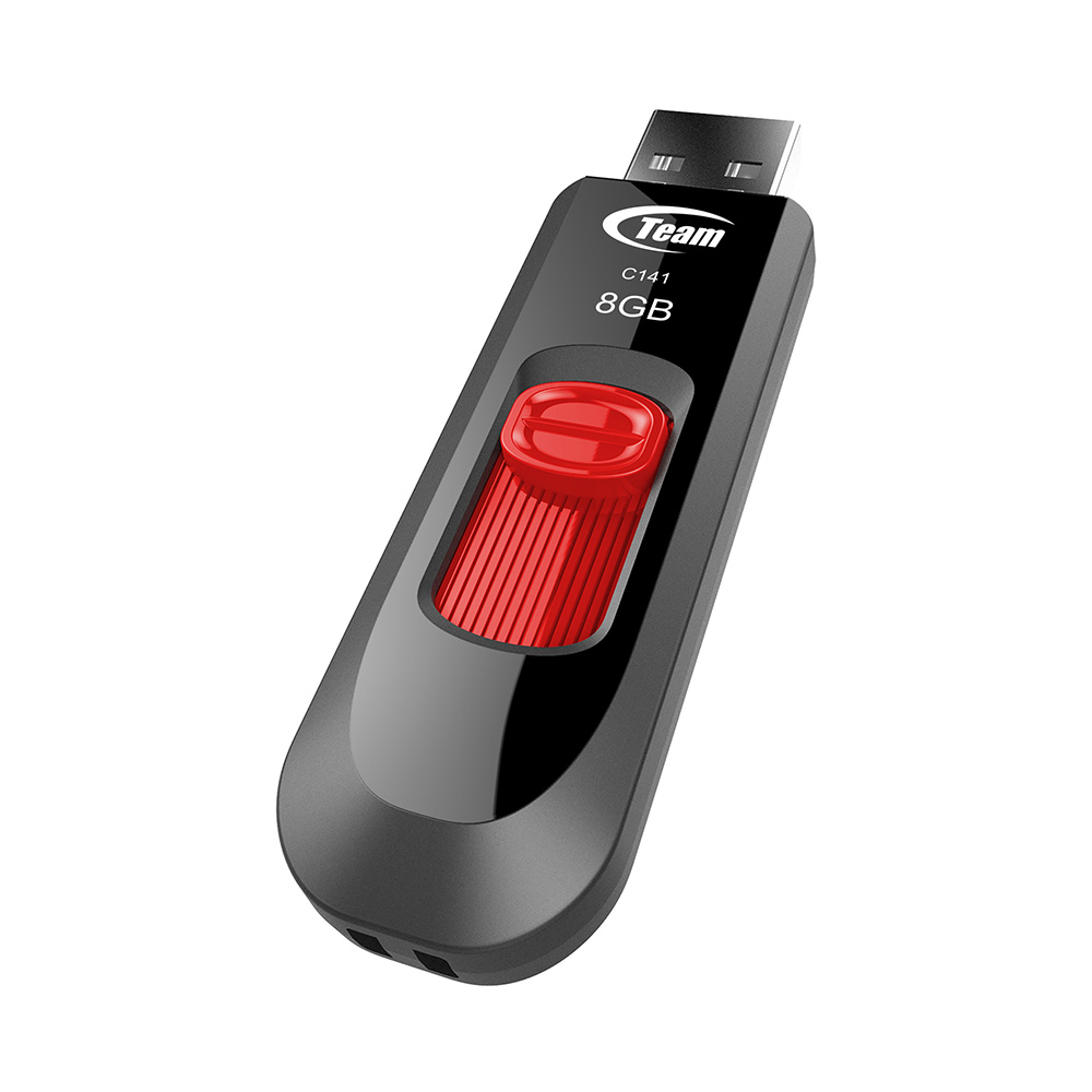 C141 USB 2.0 FLASH DRIVE RED