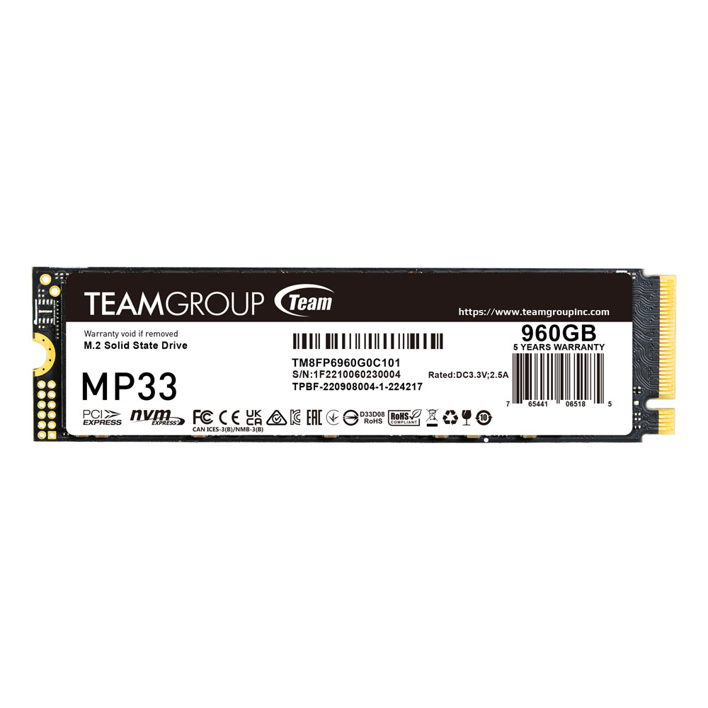 MP33 M.2 PCIe SSD