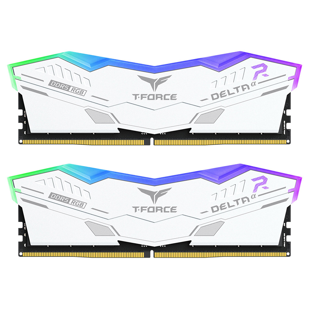 DELTAα RGB DDR5 DESKTOP MEMORY WHITE (FOR AMD EXPO)