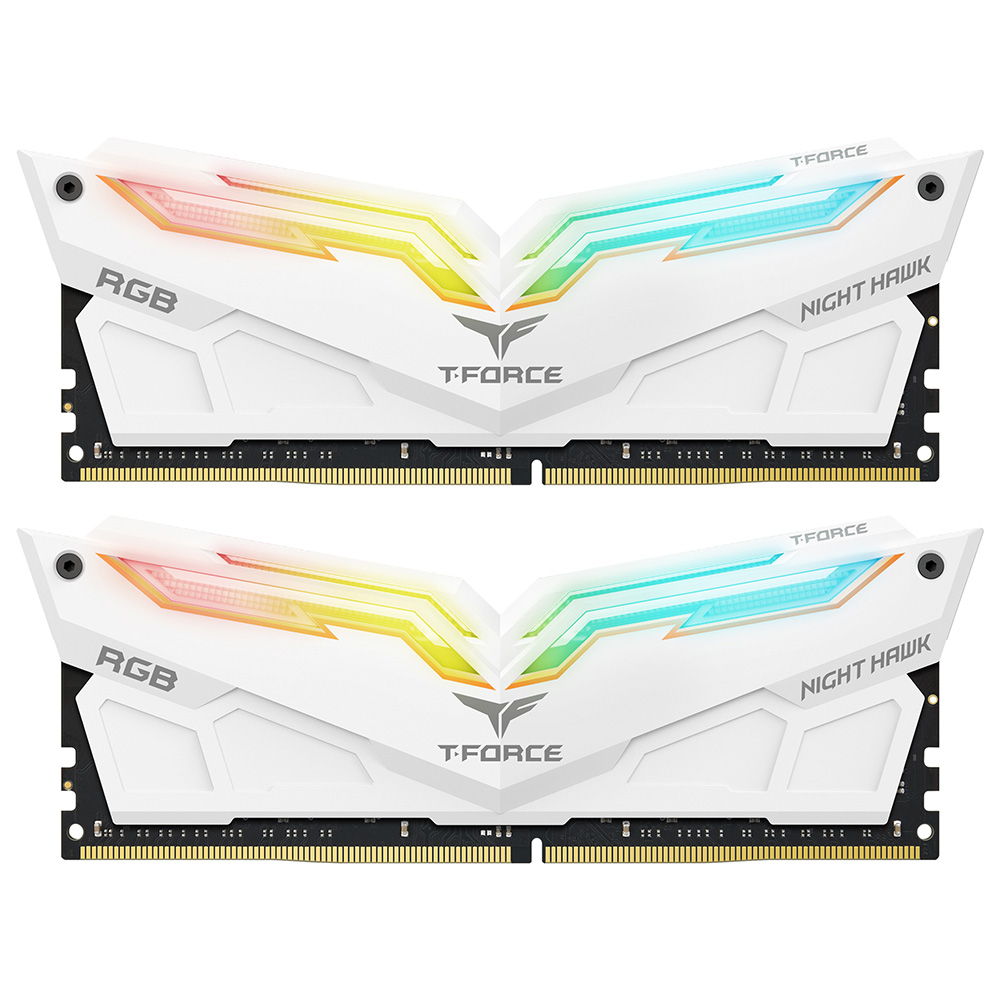 NIGHT HAWK RGB DDR4 DESKTOP MEMORY Gen2 WHITE