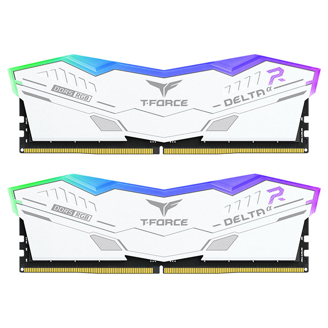 DELTAα RGB DDR5 DESKTOP MEMORY WHITE (FOR AMD EXPO)