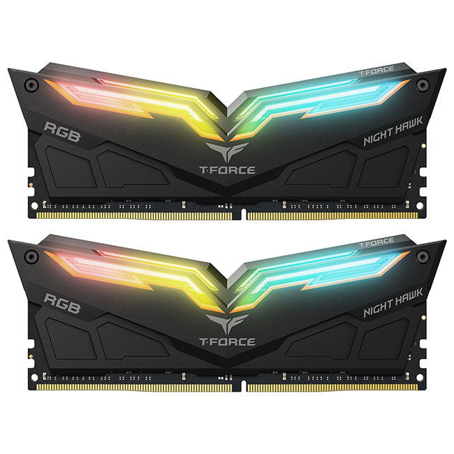 NIGHT HAWK RGB DDR4 DESKTOP MEMORY Gen2 BLACK