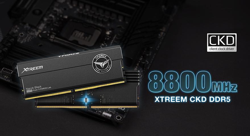 TEAMGROUP Launches T-FORCE XTREEM CKD DDR5 Gaming Memory - Pushing the Limits of Overclocking on Intel's New Platform