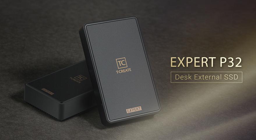 TEAMGROUP Launches The T-CREATE EXPERT P32 Desktop External SSD Massive Capacity Meets Sleek Aesthetics